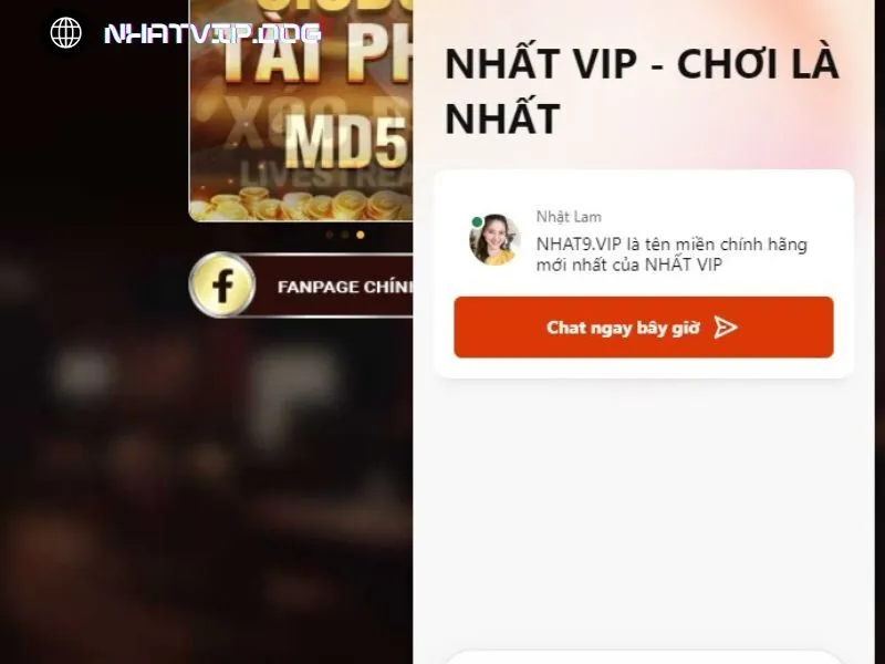 Chat live nhắn tin Nhatvip trực tiếp